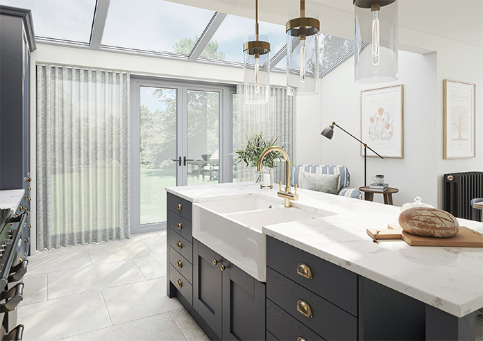 Novara Voile, Grey Skies - Made to Measure Curtains - Image 8